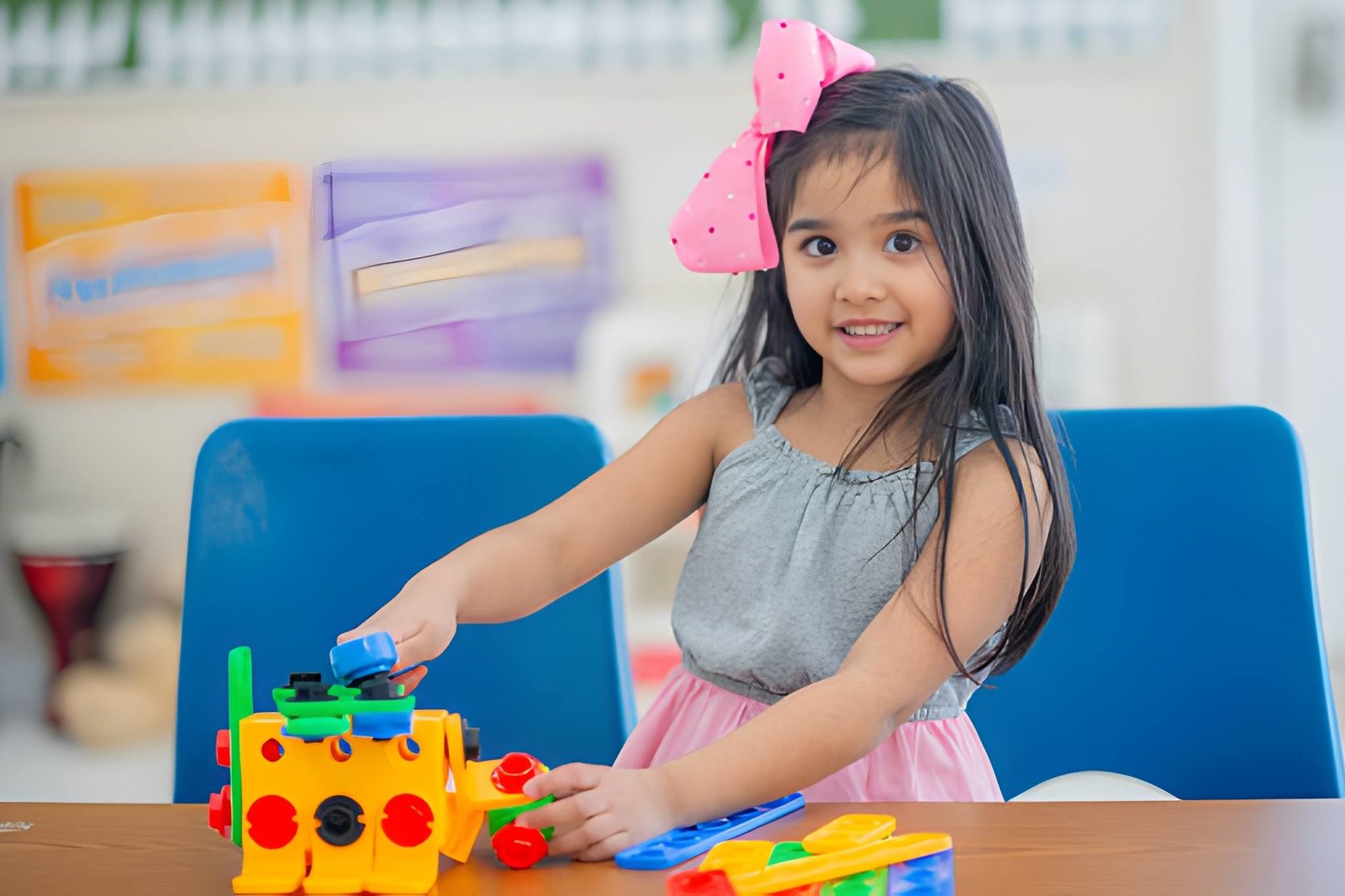 Children exploring and discovering together